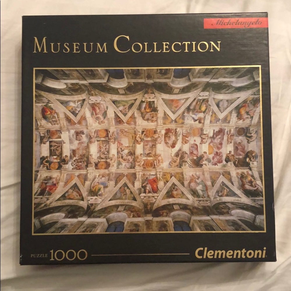 1000 piece puzzle, brand new - Sistine Chapel